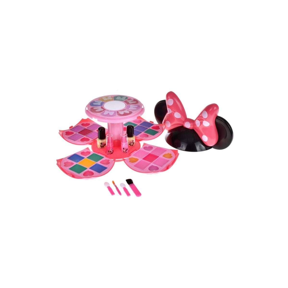 Maquillaje Infantil Cosmetiquero 3d Expandible Minnie
