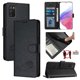 thumbnail image 5 of Funda tipo cartera FOXDOCK para Samsung Galaxy A02s con soporte, ranuras, RFID, diseño de gato, 5 of 5