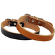 thumbnail image 4 of Collar para perros Cornertrace: collar de piel de vaca auténtica para perros pequeños y medianos., 4 of 5