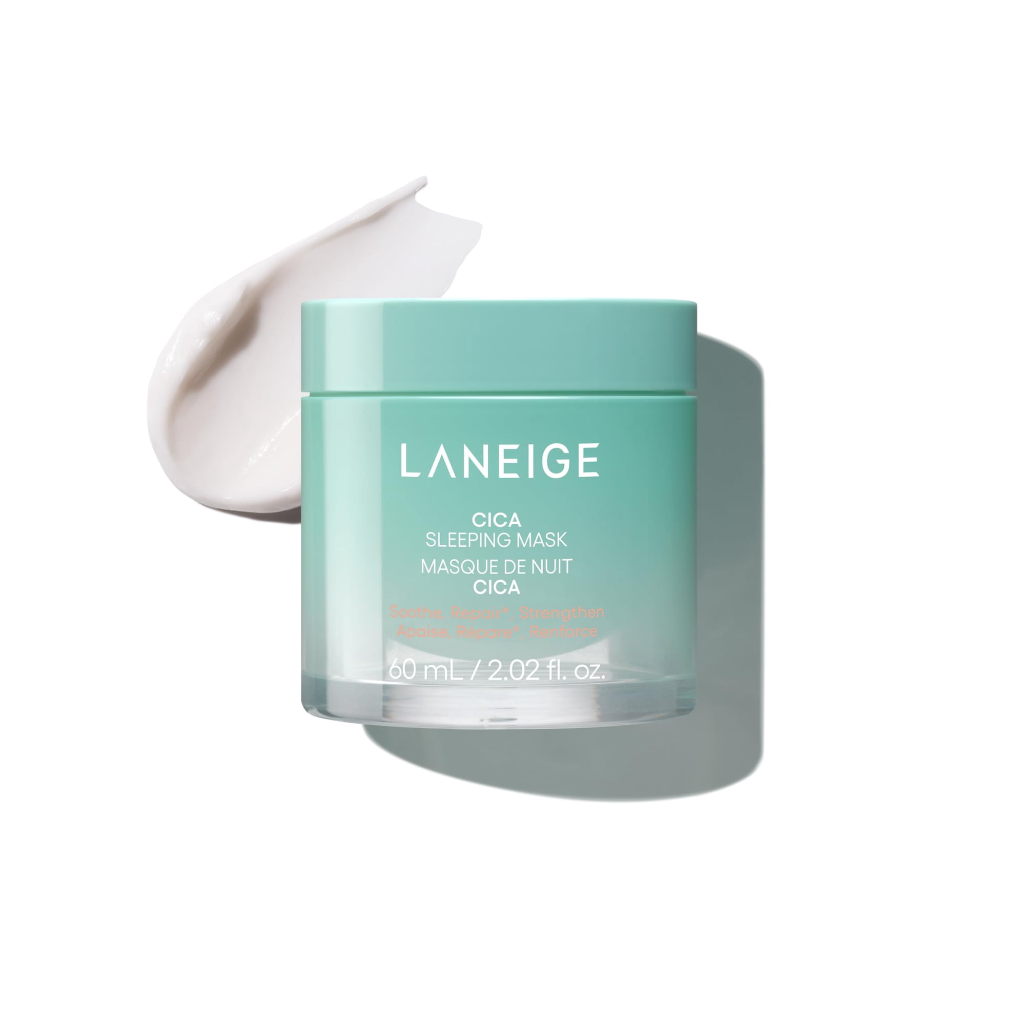 Máscara De Dormir Laneige Cica Hidratante Calmante 60ml