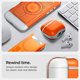 thumbnail image 3 of Funda Spigen Ultra Hybrid para AirPods 4, diseño retro con llavero, 3 of 7