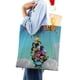 thumbnail image 4 of Out of the Nest Bolso de tela con estampado de lienzo para mujer, bolsa de compras reutilizable y estética, con cremallera interior, regalo para mujer,40*45cm., 4 of 6