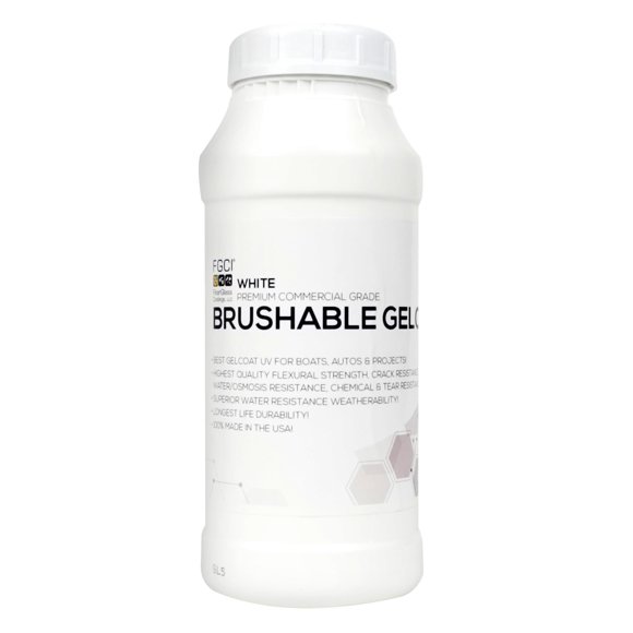 Gelcoat FGCI 946 ml Aplicable con Brocha para Fibra de Vidrio Marina