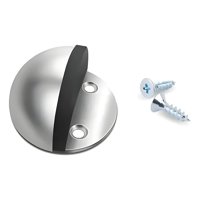 Genérico - Tope De Puerta Media Luna Níquel