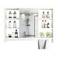 thumbnail image 1 of Mueble Organizador De Baño 90x12x70 cm Con Espejo 6 Niveles, 1 of 4