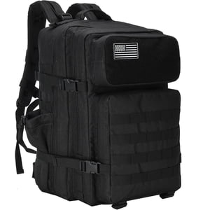 Shop E-Home - Mochila Tactica 50L Multiusos Color Negro Diseño De La Tela Nylon