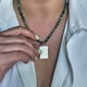 thumbnail image 1 of Collar Mantra Hoponopono y Piedra Ágata 50 cm, 1 of 3