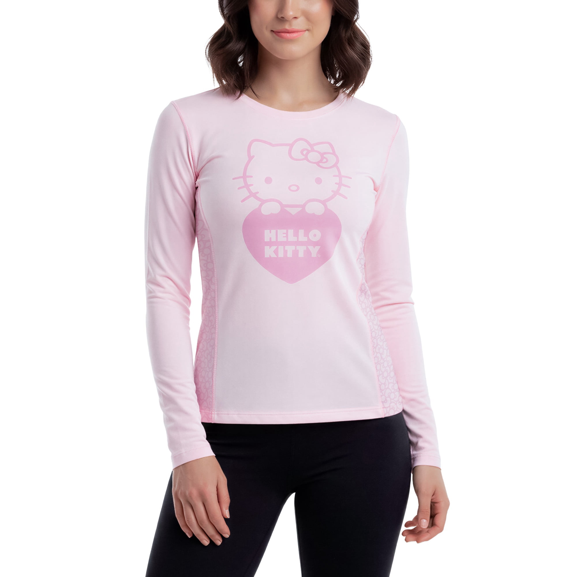Camiseta Primera Capa Microfibra Hello Kitty C1 Mujer Top