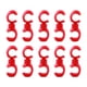 thumbnail image 1 of 10 Abrazaderas Para Cables De Bicicleta, Color Rojo, Para Bicicletas De Montaña Y De Carretera., 1 of 5