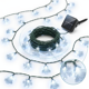 thumbnail image 1 of Guirnalda Solar Navidad 20 Led 4m Arbolito Copos Blanco, 1 of 9