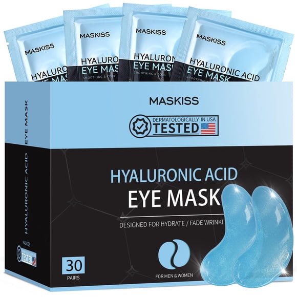 Parches Para Ojos Con Ácido Hialurónico (30 Pares) Para Ojeras