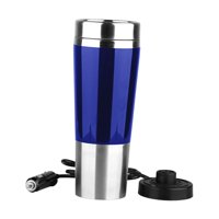 Bothyi - Hervidor De Agua Portátil Para Coche De 12 V, 450 Ml, Eléctrico Para Té, Café, Azul