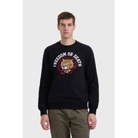 Fashionspark - Polerón Hombre Print Negro - Ll