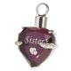 thumbnail image 1 of Colgante De Urna De Cremación En Forma De Corazón Para Cenizas, Joyería De Urna, Collar Conmemorativo Para Hermana, 1 of 3