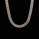 thumbnail image 3 of Sólido Grueso Iced Out Miami Cuban Chain, Ancho 18mm para Hombre Cuban Link Necklace, Extra Brillante Grande Hip Hop Cuban Link Chain para Hombre 16-24 Pulgadas - Caja de Regalo Incluida, 3 of 9