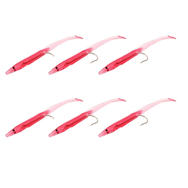 Cebo Luya para pesca en el mar con anzuelo de anguila de 10 cm/2,5 GT, cebo blando para insectos, cebo biónico