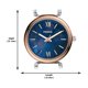 thumbnail image 5 of Reloj Fossil Carlie Mini ES4701 de piel de acero inoxidable, 5 of 6
