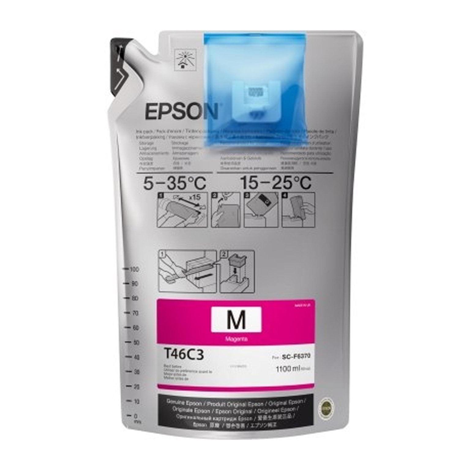 Epson - Tinta Sublimacion Ds 1,1 Ltr F6370/f9470h Magenta
