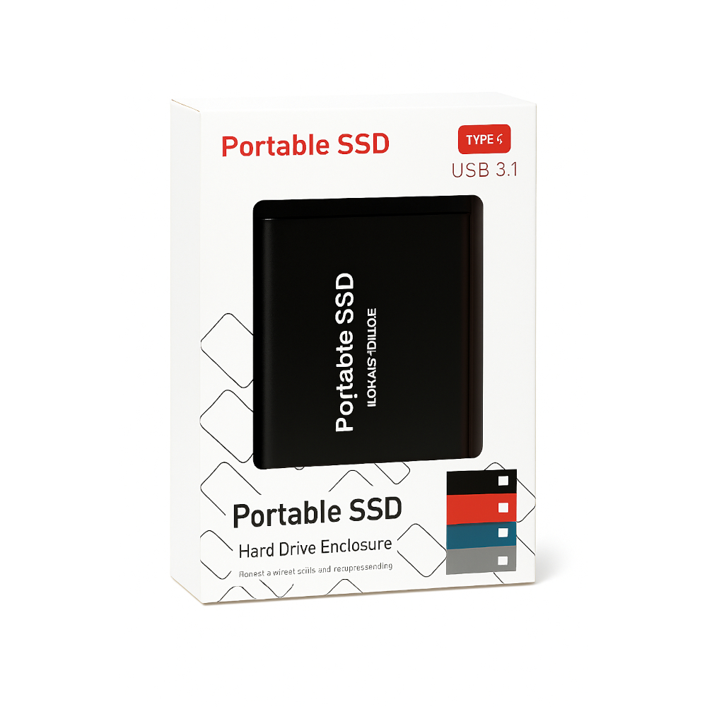 Oem - Ssd Externo Portátil 1 Tb | Almacenamiento Portátil De Alta Velocidad