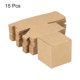 thumbnail image 3 of Cajas de Cartón de Papel Caja de Regalo Marrón 2x2x2 Pulgadas para Envolver Regalos 15 Piezas, 3 of 6