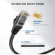 thumbnail image 4 of Cable Matters Cable Ethernet Cat6 de 9 m, negro, sin enganches, 4 of 8