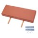 thumbnail image 3 of Extensor De Longitud Para Mesa De Masaje, Inserto Simple, Cubierta Universal De PU, Almohadilla De Extensión, Color Rojo Y Marrón, 3 of 5
