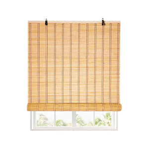 Genérico - Cortina Persiana Roller Enrollable Bambú 90X180 Cm