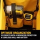 thumbnail image 3 of Bolso Impermeable Pro 33 Bolsillos Dewalt Dwst560104 amarillo, 3 of 5