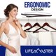 thumbnail image 2 of Juego de perchas de madera Lifemaster, 20 piezas, antideslizantes, para armario, color cereza, 2 of 7