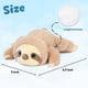 thumbnail image 2 of Peluche Perezoso Mushymallow 23cm Suave Con Peso, 2 of 3
