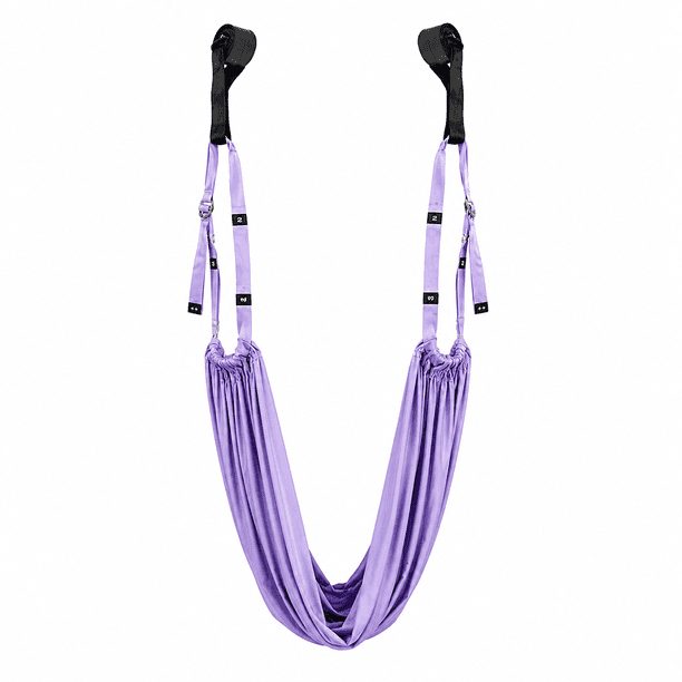Columpio Yoga Aéreo Ajustable Para Estiramiento y Flexibilidad Fitness