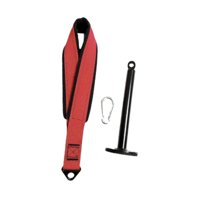 Magideal - Cinturón De Entrenamiento Para Prensa De Brazos, Entrenamiento De Fuerza De Brazos, Accesorio Para Máquina De Cable, Entrenador De Muñeca Y Antebrazo Rojo