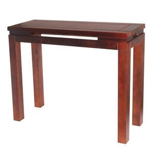 Arthome - Mesa De Arrimo Martina Color Madera Nogal