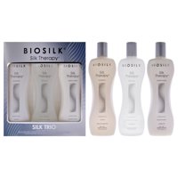 Set Terapia De Seda Biosilk Shampoo 355Ml Acondicionador 355Ml Suero 355Ml Unisex