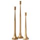 thumbnail image 1 of Juego de portavelas Denique Iron Taper Black, juego de 3 (dorado), 1 of 7
