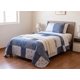 thumbnail image 2 of Cubrecama Quilt Verano 1.5 Plazas - Padua Azul Patchwork KFL752, 2 of 4