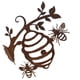thumbnail image 5 of Regalo Creativo De Las Abejas Del Panal De La Decoración Del Jardín De La Colmena De La Abeja Del Metal Para El Césped Del Patio, 5 of 5
