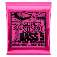 Cuerdas Bajo Eléctrico De 5 Super Slinky 40-125 Ernie Ball 2824