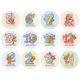 thumbnail image 3 of 12 Pegatinas Mensuales Para Bebés, Animales, Pegatinas Para Bebés Recién Nacidos, 1-12 Meses, 3 of 5
