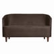 thumbnail image 1 of Sofa 2c Oslo Felpa Chocolate, 1 of 2