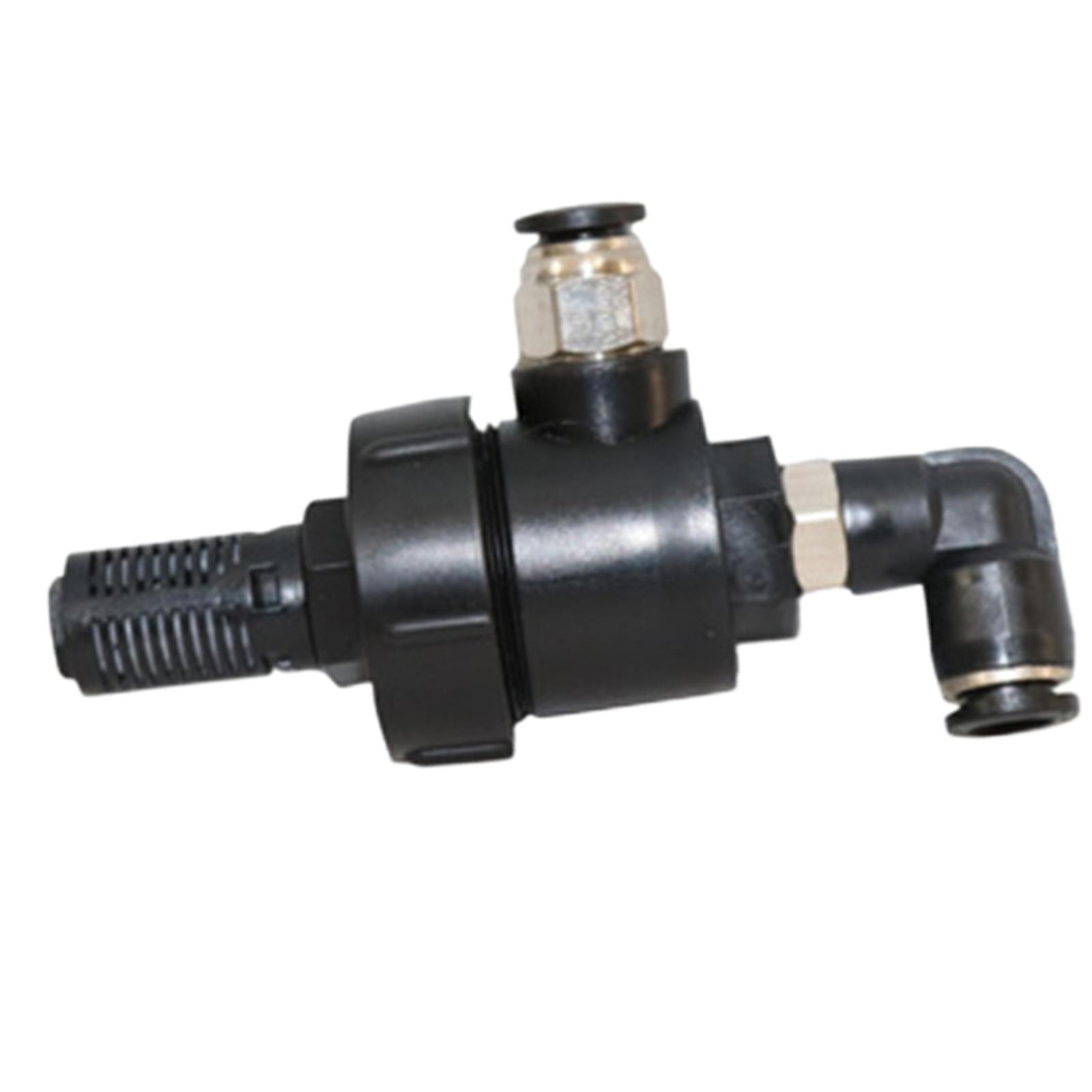 Magideal - Válvulas De Control De Flujo De Aire Neumáticas De Escape Rápido Negras, Reemplazo De Alta Estabilidad 120 Milímetros