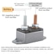 thumbnail image 2 of Disyuntor de reinicio automático de 40 A y 12 V con perno de cubierta para automoción (8 unidades), 2 of 7