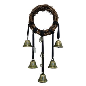 Bothyi - Campanas De Viento De Bruja Campana Brujería Feng Shui Protección Para Puerta De Patio Jardín