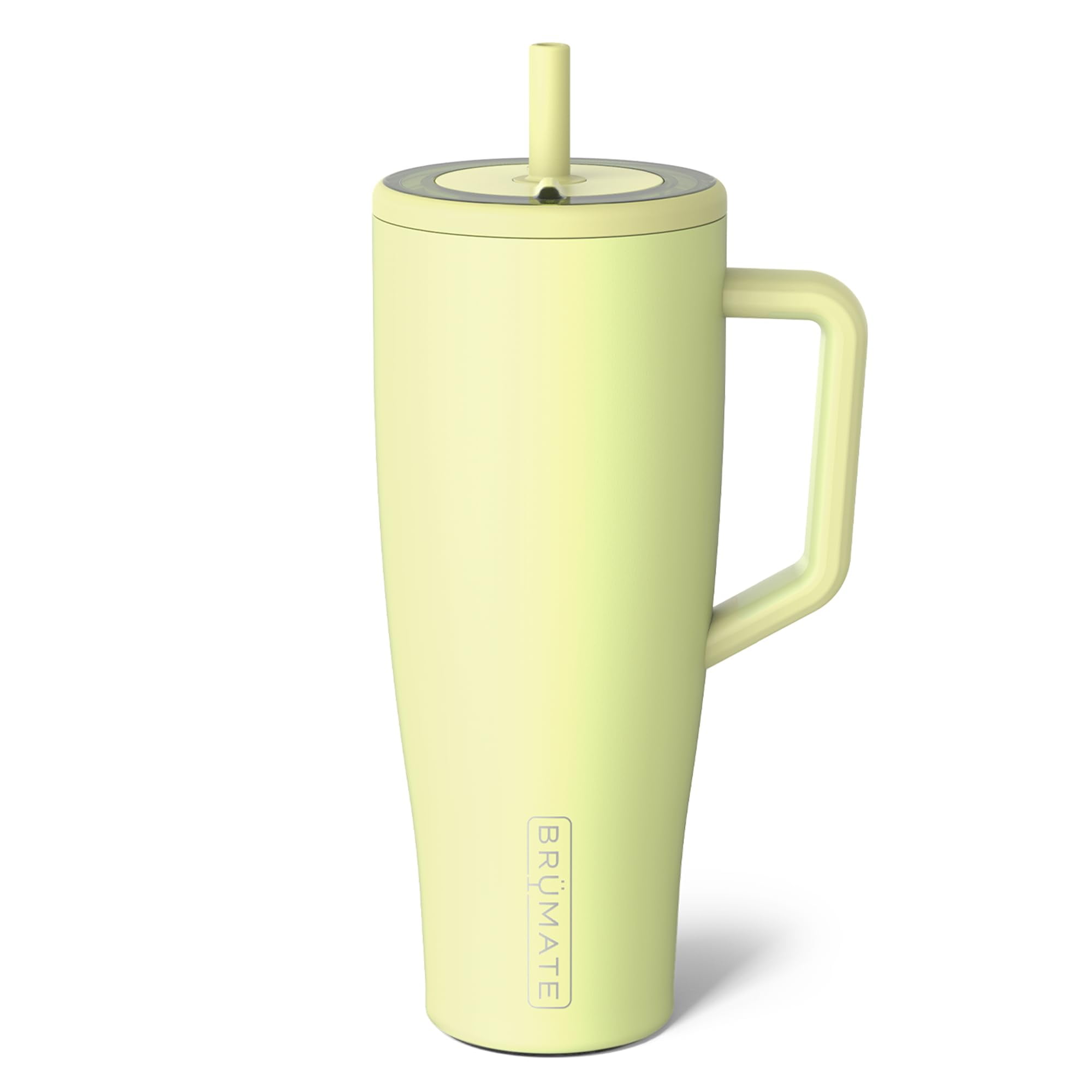 Vaso Brümate Era 1,2 L Con Asa Pajita Tapa Acero Inoxidable