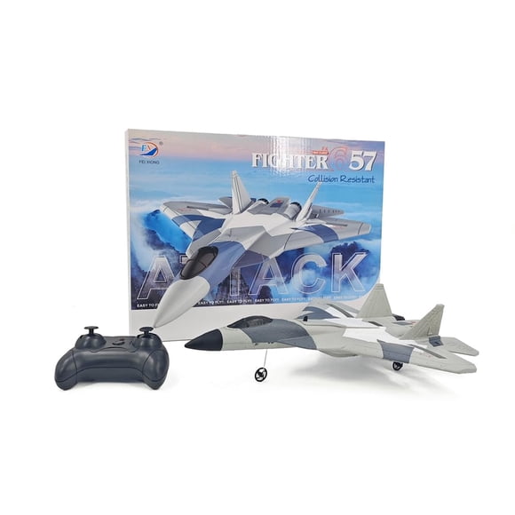 Avión RC Ouhgnoh SU-57 2.4GHz 2 canales espuma EPP