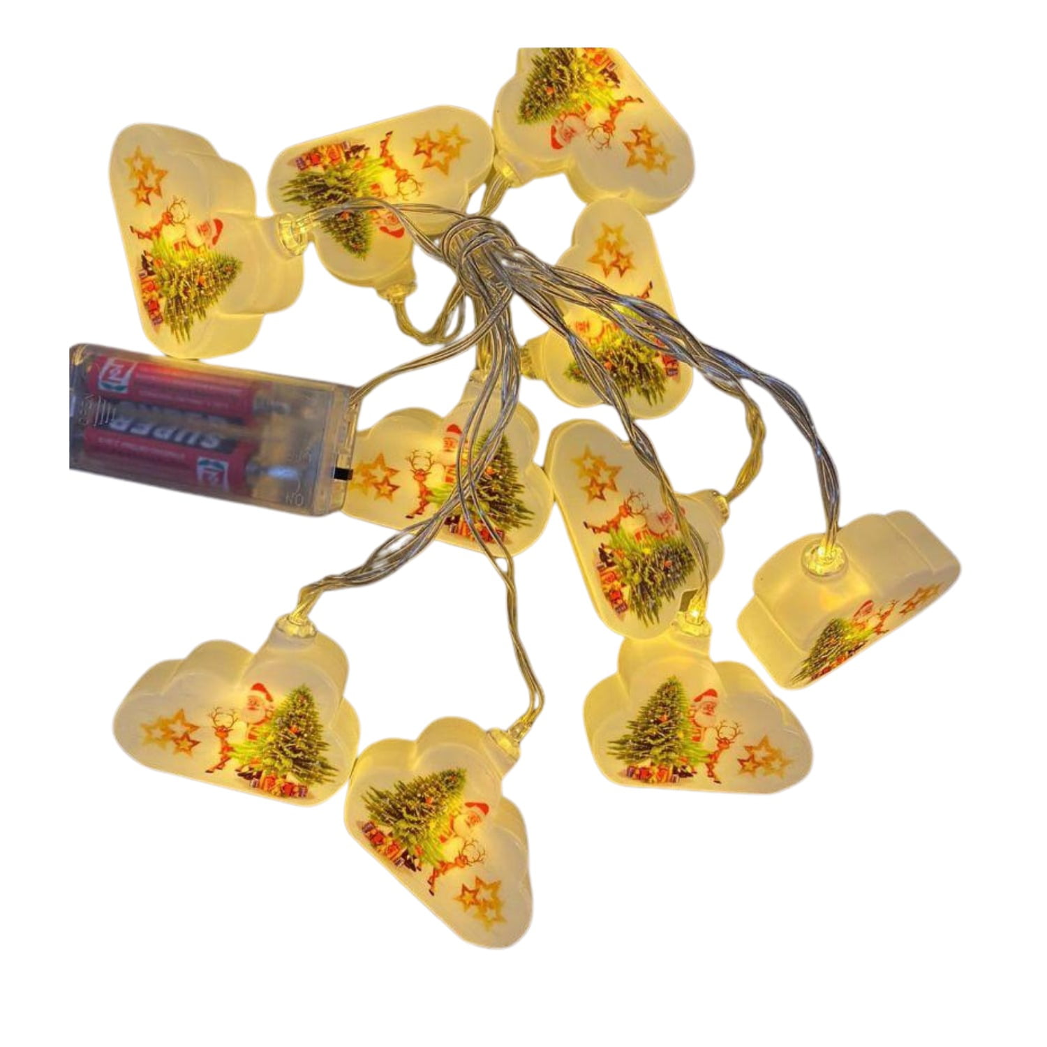 Click Ventas - Luz De Navidad En Forma De Manzana 10 Luces