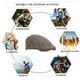 thumbnail image 5 of Sombreros para hombre, gorra plana de cuero color hiedra, sombrero de taxista para conducir, 5 of 5