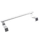 thumbnail image 1 of Upgrade Your Bathroom with Our Modern 1pc Stainless Steel Toilet Towel Rack - Punch Free Wall Mounted with No More Handle Issues, 1 of 4