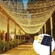 thumbnail image 1 of 300LEDs LED Solar Powered Copper Wire String Lights Outdoor, Waterproof, 8 Modes Fairy Lights For Garden, Patio, Party, Yard, Christmas (Warm White/White/Multicolour), 1 of 3