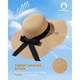 thumbnail image 2 of FURTALK Sombrero de Paja para Mujer, Ala Ancha y Flexible para Verano, 2 of 3